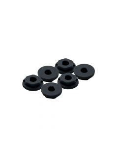  1/2"万能六角转接头（6mm D型孔，1/8"长）（6个装）