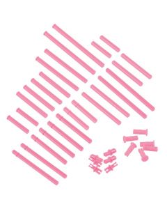 VEX IQ 胶轴基础合装（粉红色）